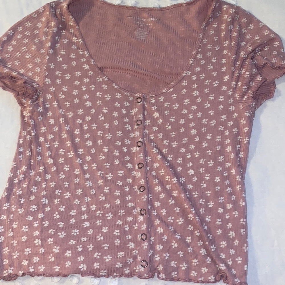 Gently Used Baby Tee from American Eagle